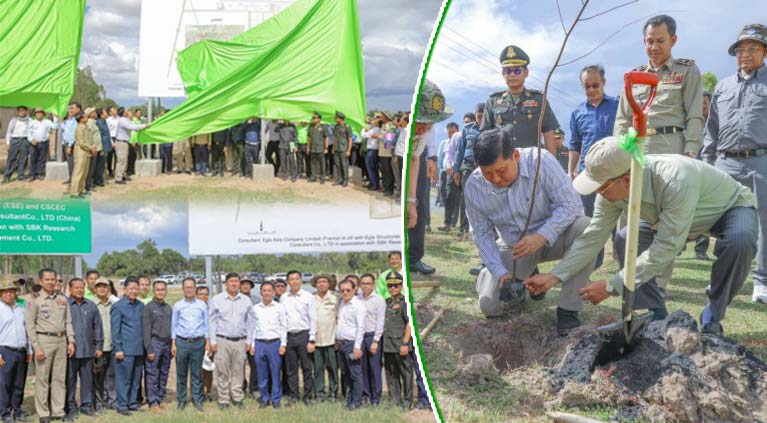 ឯកឧត្តម សាយ សំ​អាល់ អញ្ជើញ​ផ្សព្វផ្សាយ និង​ដាំ​កូន​ឈើ​នៅ​ទីតាំង «​គម្រោង​អភិវឌ្ឍ​ទីលាន​ទុកដាក់​សំរាម សំណល់​រឹង ចុង​ក្រោយ​កម្រិត​តំបន់​ប្រកបដោយ​អនាម័យ សម្រាប់​រាជធានី​ភ្នំពេញ​»